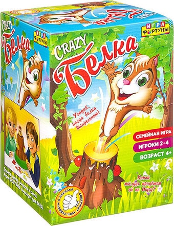 Настольная игра Фортуна Crazy Белка Ф70000