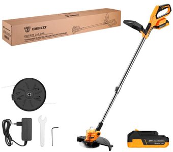 Триммер Deko DKTR21 Max 063-4239-1 (с 2-мя АКБ)