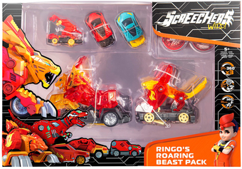 Трансформер Screechers Wild Рычащий баттл Ринго 2-в-1 40879