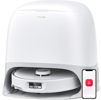 Робот-пылесос Roborock Qrevo Curv V10VIV QRC02-02 (с русской озвучкой, белый)