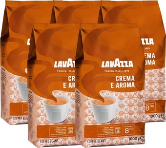 Кофе Lavazza Crema e Aroma в зернах 5х1 кг