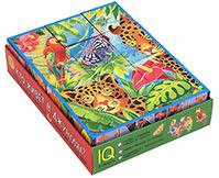 Кубики Айрис-Пресс Умные кубики в поддоне. Кто живет в джунглях? 9785811270866