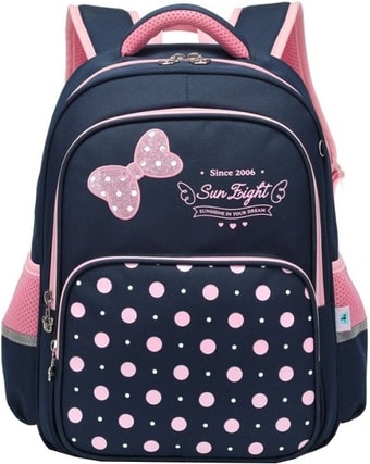 Рюкзак Sun Eight SE-2816 (темно-синий/розовый)