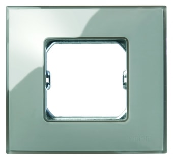 Рамка Simon Neos 27771-34 (дымчатое стекло)