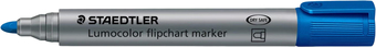 Маркер Staedtler Lumocolor flipchart marker 356-3 (1 шт, синий)