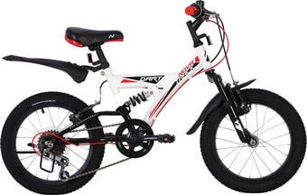 Детский велосипед Novatrack Dart 16 2020 16SS5V.DART.WT20 (белый)