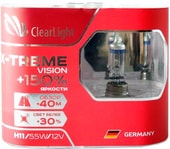 Галогенная лампа Clear Light X-treme Vision H11 2шт