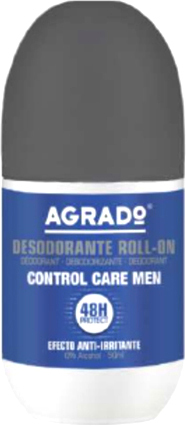 Антиперспирант шариковый Agrado Control Care Men 48h Protect с бисабололом (50 мл)