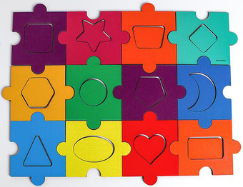 Мозаика/пазл Лесная мастерская Досочки Сегена Цвета 5698326