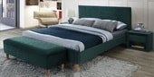 Кровать Signal Azurro Velvet 160x200 (зеленый)