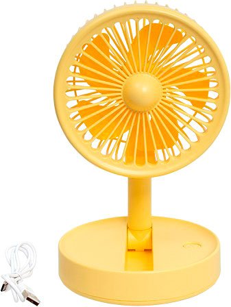 Вентилятор Zhorya HL040 (желтый)