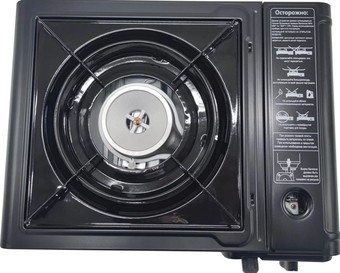 Туристическая плита Coyote MS-2500LPG B (черный полуглянцевый)