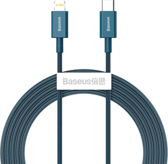 Baseus Superior USB Type-C - Lightning (2 м, синий)