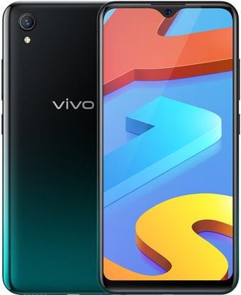 Смартфон Vivo Y1s (оливковый черный)