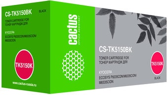 Картридж CACTUS CS-TK5150BK (аналог Kyocera TK-5150K)