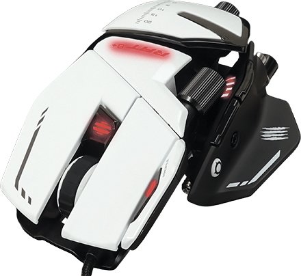 Игровая мышь Mad Catz R.A.T. 8+ (белый)