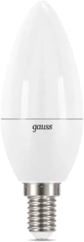 Светодиодная лампочка Gauss Basic Свеча 7W 630lm 3000K E14 LED 10301172 (10 шт)