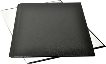 Картонная обложка для переплета OPUS Metalbind Mundial А4 304x212 мм OHM30421210CA (10 шт, черный)