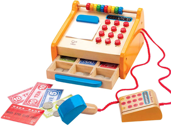 Касса игрушечная Hape Супермаркет E3121-HP