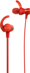Наушники с микрофоном Sony MDR-XB510AS (красный)
