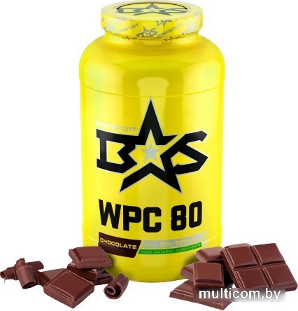 Протеин Binasport WPC 80 (1300г, шоколад)