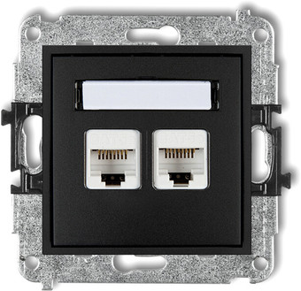 Розетка компьютерная Karlik 12MGK-6