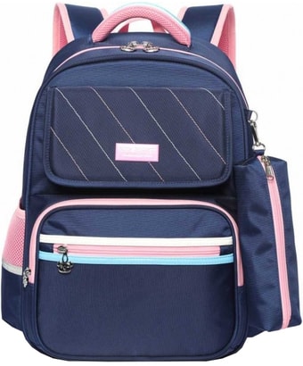 Рюкзак Sun Eight SE-2784 (темно-синий/розовый)