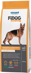 Корм для собак Vincent Fidog Vitality 20 кг