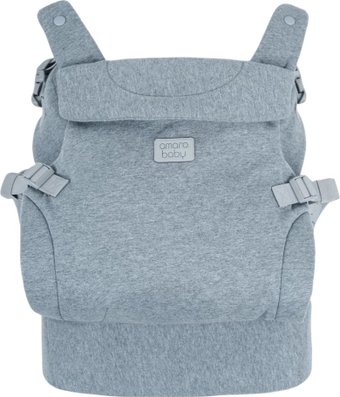 Рюкзак-переноска Amarobaby Snuggle AB24-30SNUG/11 (серый)
