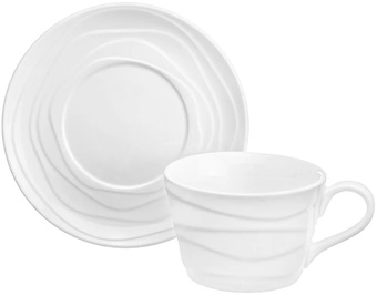 Чашка с блюдцем Elan Gallery Айсберг 540362