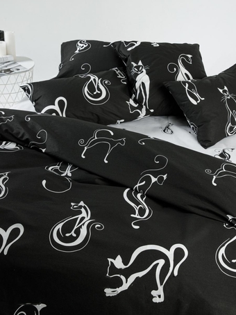 Постельное белье Ночь Нежна Багира Стандарт 70305-1+70306-1 (2-спальный, 70x70)