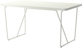 Обеденный стол Ikea Рюдебэкк (белый/Бэккарид белый) 492.272.43