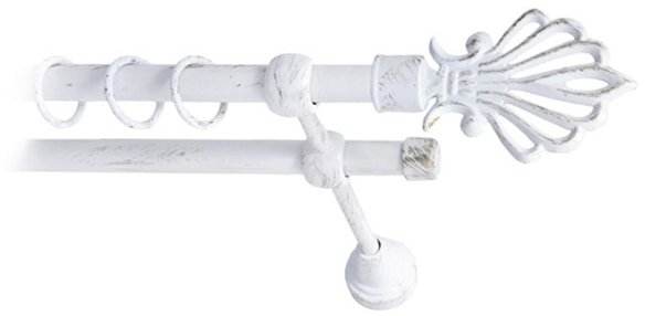 342 81. Карниз двухрядный 400см 20/16 ОСТ, белый/золото. Карниз 1 ряд LMDECOR 240 см. Карниз лм белый. Карниз белый с золотом настенный