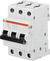 Выключатель автоматический ABB S203-C0.5 3P C 0.5A 6kA 3M 2CDS253001R0984