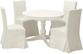 Комплект столовой мебели Ikea Ингаторп/Хенриксдаль 492.298.45