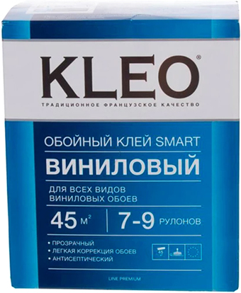 Клей для обоев Kleo Indikator Виниловый (200 г + 10 г)