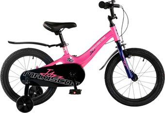 Детский велосипед Maxiscoo Jazz Стандарт Плюс 16 2025 MSC-J1642 (розовый сапфир, разобранный)