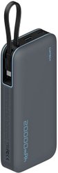 Внешний аккумулятор Cuktech PB200N 20000mAh 55W (темно-серый)