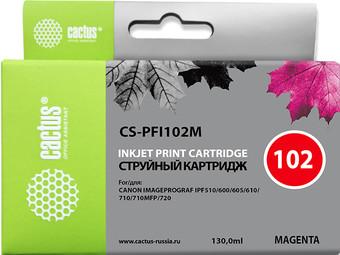 Картридж CACTUS CS-PFI102M
