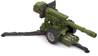 Игрушечный транспорт Нордпласт Пушка 354 (зеленый)