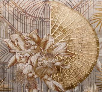 Фотообои Vimala Настенные цветы 270x300