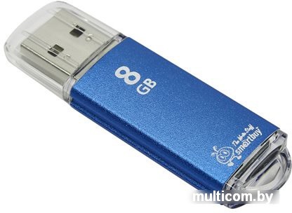 USB Flash Smart Buy 8GB V-Cut Blue [SB8GBVC-B]