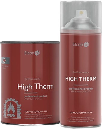 Лак Elcon High Therm (аэрозоль, 520 мл)