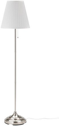 Торшер Ikea Орстид (хром) [403.605.52]