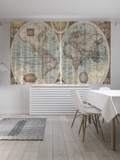 JoyArty Круглая карта мира p_31152 (145x180)