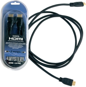Кабель Mystery HDMI - HDMI HDMI1.5pro (1.5 м, черный)