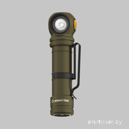 Фонарь Armytek Wizard C2 Pro Max Magnet USB Olive (белый)