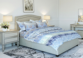 Постельное белье VitTex 5227-3-20м (2-спальный, 2 наволочки 70x50)