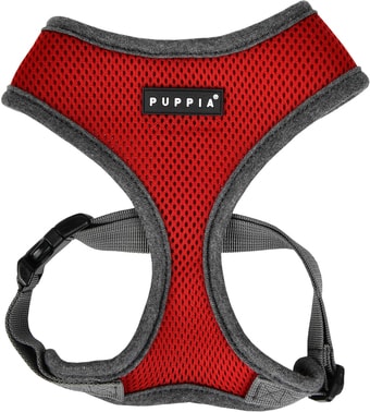 Шлейка Puppia Soft II PATD-HA1770-WN-XL (красно-серый)