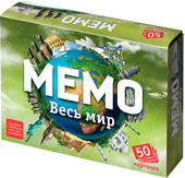 Настольная игра Бэмби Мемо - Весь мир
